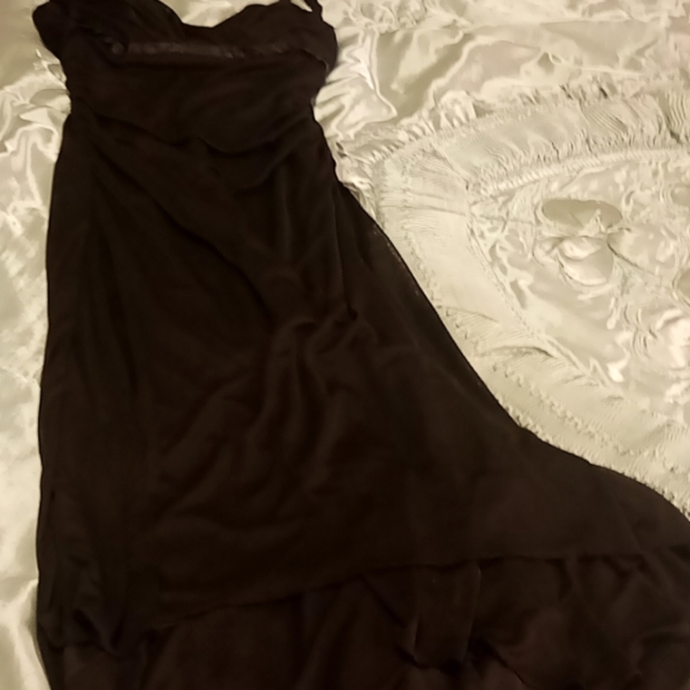 Black Jersey Oregon d formal dress